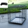 Promo 🔥 Mid-West Homes For Pets 🐶 Dog Crates Midwest ICrate Folding Single Door 🐶 Dog Crate With Deluxe Black Mat 🧨