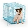 Cheap ???? Mid-West Homes For Pets ???? Dog Crates MidWest Homes For Pets ICrate Fashion Edition ???? Dog Crate - Blue 24 In. ⭐ -Lucky Dog Sales Store masterMH242
