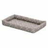 Best Sale ???? Mid-West Homes For Pets Midwest Homes For Pets QuietTime Couture Ashton Bolster ???? Dog Bed / Ideal For ???? Dog Crates ⌛ -Lucky Dog Sales Store masterMH294