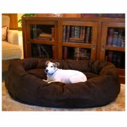 Hot Sale ???? Donut Majestic Pet Bagel ???? Dog Pet Bed - Suede ????