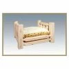 Wholesale ⌛ Dog Bed Furniture Montana Woodworks Homestead Collection Pet Bed With 16x20 Mattress ⭐ -Lucky Dog Sales Store masterMONT008