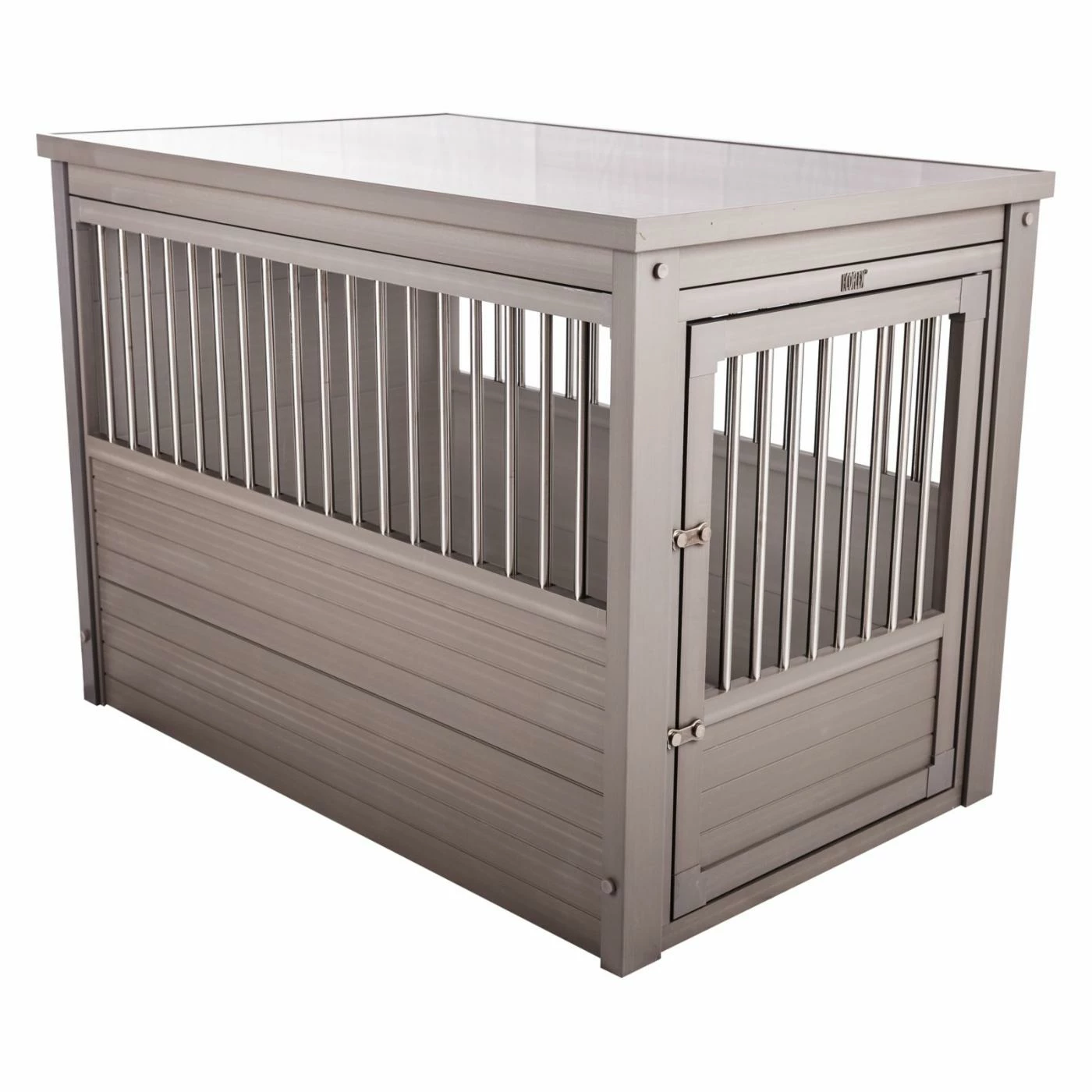 Top 10 ???? Dog Crate Furniture New Age Pet EcoFLEX Pet Crate/End Table - Gray ???? 3 Top 10 ???? Dog Crate Furniture New Age Pet EcoFLEX Pet Crate/End Table - Gray ????