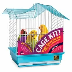 Hot Sale 🤩 Small Bird Cages Prevue Pet Products Double Roof Parakeet Cage Kit 91110 🌟