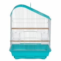 Flash Sale 🧨 Small Bird Cages Prevue Pet Products Palm Beach Teardrop Roof Budgie Parakeet Cage 😀