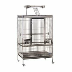 Brand new 🥰 Large Bird Cages Prevue Pet Products 3455 Large Stainless Steel Playtop Bird Cage 🛒