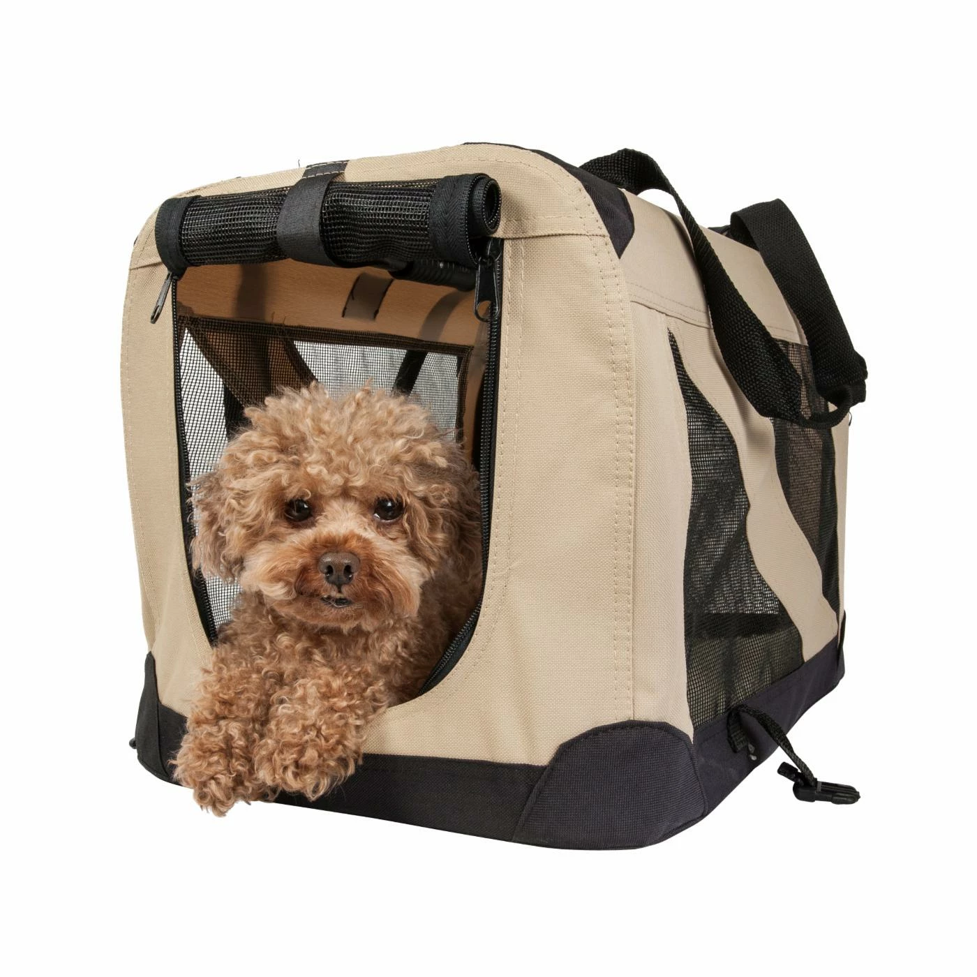 Pet Life 360-Degree Vista-View Soft Folding Collapsible Crate Budget ⌛ Dog Crates Pet Life 360-Degree Vista-View Soft Folding Collapsible Crate ❤️ -Lucky Dog Sales Store masterPTF172