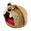 Promo 🎁 Nesting Pet Life Roar Bear Snuggle Plush Polar Fleece Pet Bed 🔥