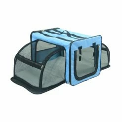 Flash Sale ⭐ Dog Crates Pet Life Capacious Dual-Expandable Wire 🐶 Dog Crate ⭐