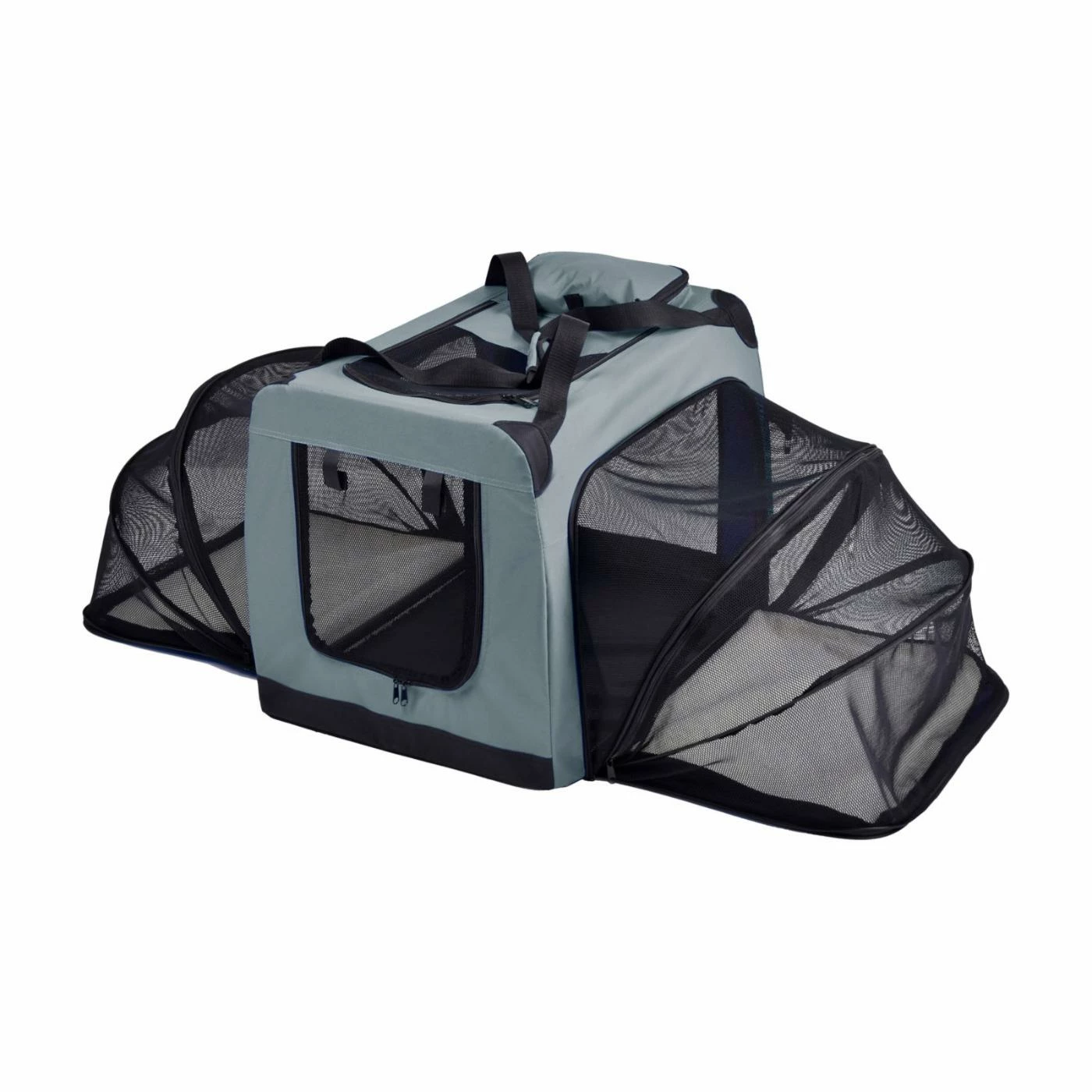 Flash Sale ❤️ Dog Crates Pet Life Hounda Accordion Metal Framed Soft-Folding Collapsible Dual-Sided Expandable Pet ???? Dog Crate ???? 3 Flash Sale ❤️ Dog Crates Pet Life Hounda Accordion Metal Framed Soft-Folding Collapsible Dual-Sided Expandable Pet ???? Dog Crate ????