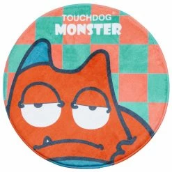 Deals ✔️ Dog Mats & Pads Touchdog Cartoon Sleepy Monster Rounded Cat And ???? Dog Mat ????