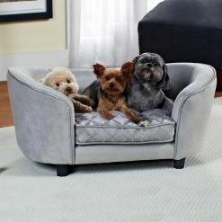 Brand new 😉 Dog Bed Furniture Enchanted Home Pet Quicksilver Pet Sofa 🔥