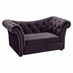 New ???? Dog Bed Furniture TOV Furniture Dachshund Grey Pet Bed ????