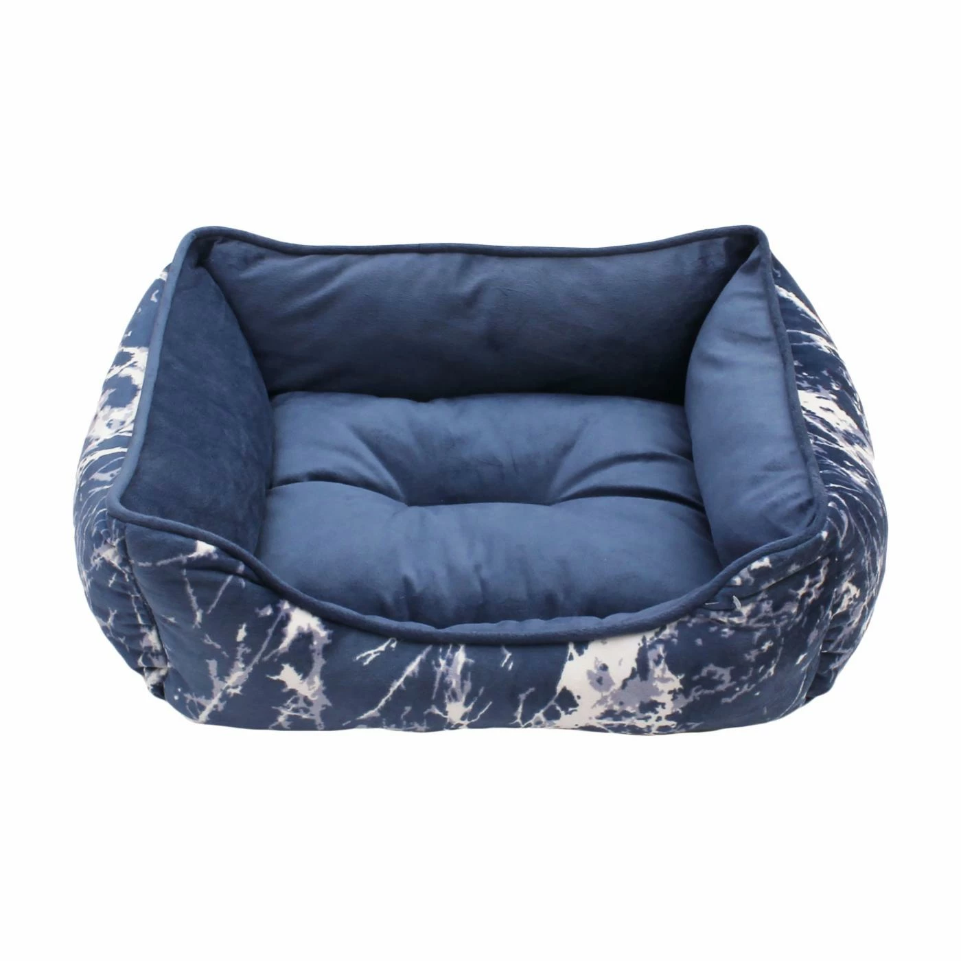 Thro by Marlo Lorenz Ellia Printed Marbled Micromink Pet Bed Promo ???? Bolster Thro By Marlo Lorenz Ellia Printed Marbled Micromink Pet Bed ???? -Lucky Dog Sales Store masterTRI717