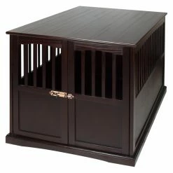 New ???? Dog Crate Furniture Casual Home Pet Crate End Table ⌛