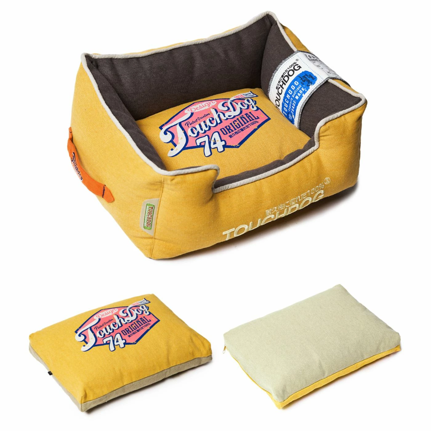 Cheap ???? Nesting Pet Life Touchdog Original Sporty Vintage Throwback Reversible Plush Rectangular ???? Dog Bed ✨ 7 Cheap ???? Nesting Pet Life Touchdog Original Sporty Vintage Throwback Reversible Plush Rectangular ???? Dog Bed ✨ - Image 5