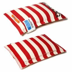 Coupon ???? Pet Life Touchdog Polo-Striped Zippered Insertable/Removable Pillow Cushioned Collapsible Travel ???? Dog Bed ???? -Lucky Dog Sales Store scalePTF258