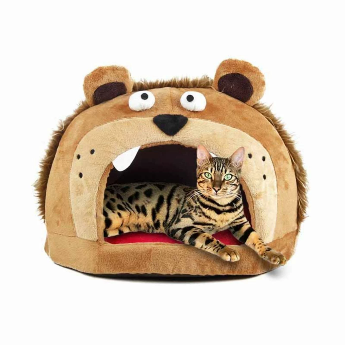 Pet Life Roar Bear Snuggle Plush Polar Fleece Pet Bed Promo ???? Nesting Pet Life Roar Bear Snuggle Plush Polar Fleece Pet Bed ???? -Lucky Dog Sales Store scalePTF364